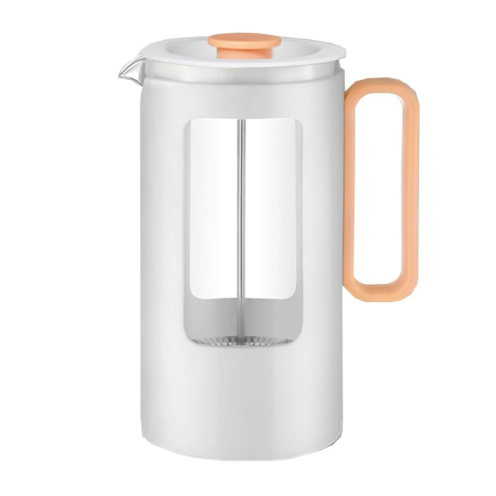 French Press Coffee Maker with Plastic Handle, Double Wall Insulation & Stainless Steel Filter W81130