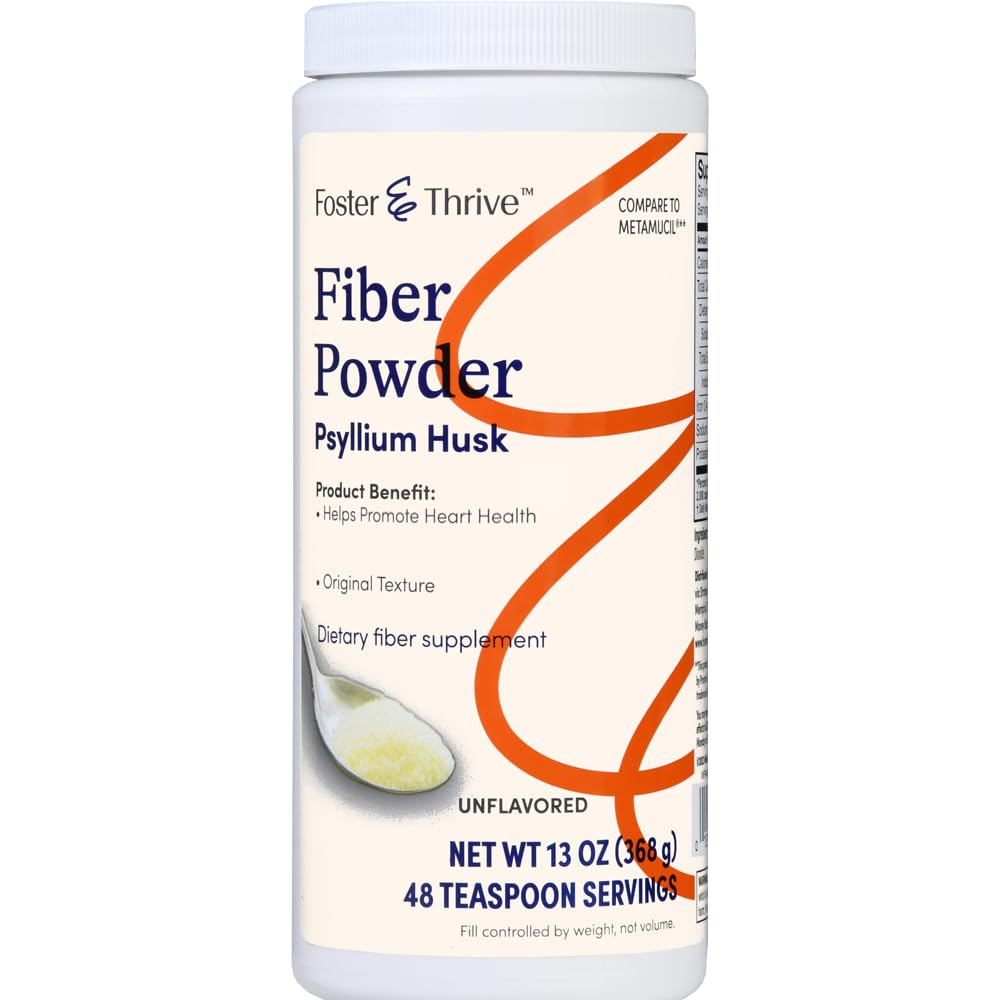 Psyllium Husk Powder Supplement 4-in-1 Fiber S6813