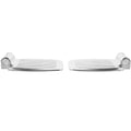 Heavy-Duty Aluminum Alloy Wheelchair Footrest Pair S22880
