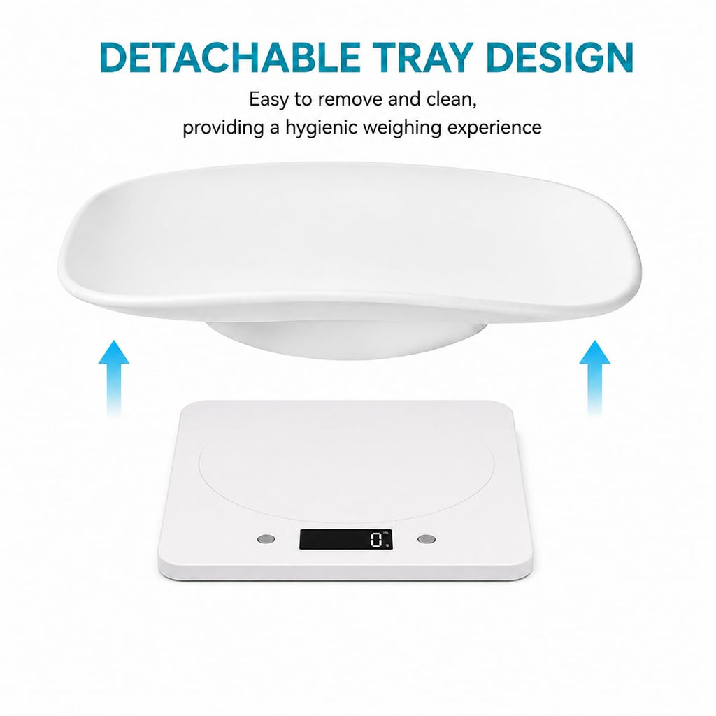 Digital Pet Scale with Removable Tray & Tape Measure G63343