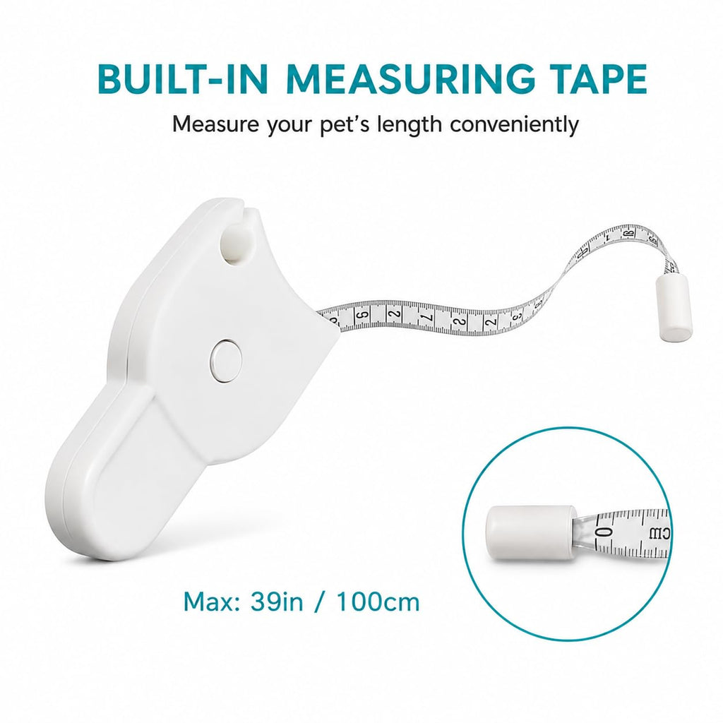 Digital Pet Scale with Removable Tray & Tape Measure G63343