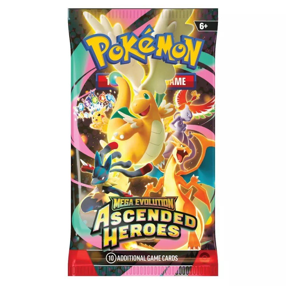 Pokemon Trading Card Game 10-Card Booster Pack X6474