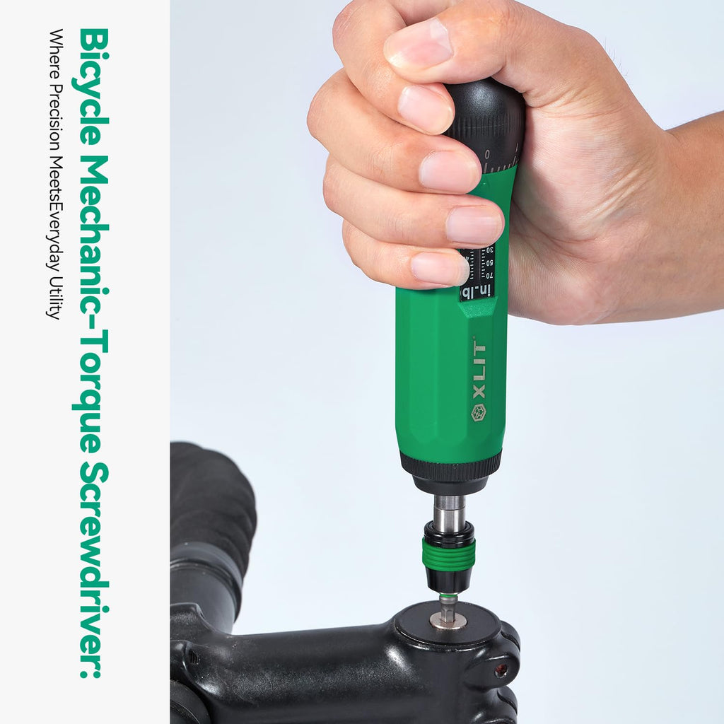 Adjustable Torque Screwdriver Set, 13-Piece 1/4" Hex Quick Release V787