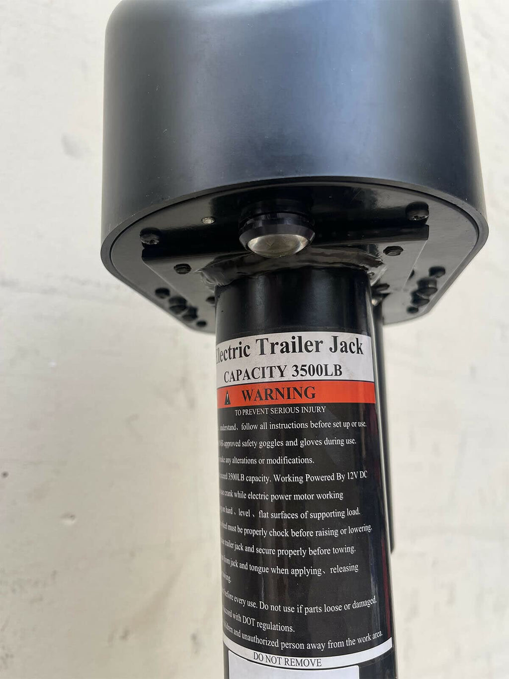 12V DC Electric A-Frame Tongue Jack G985