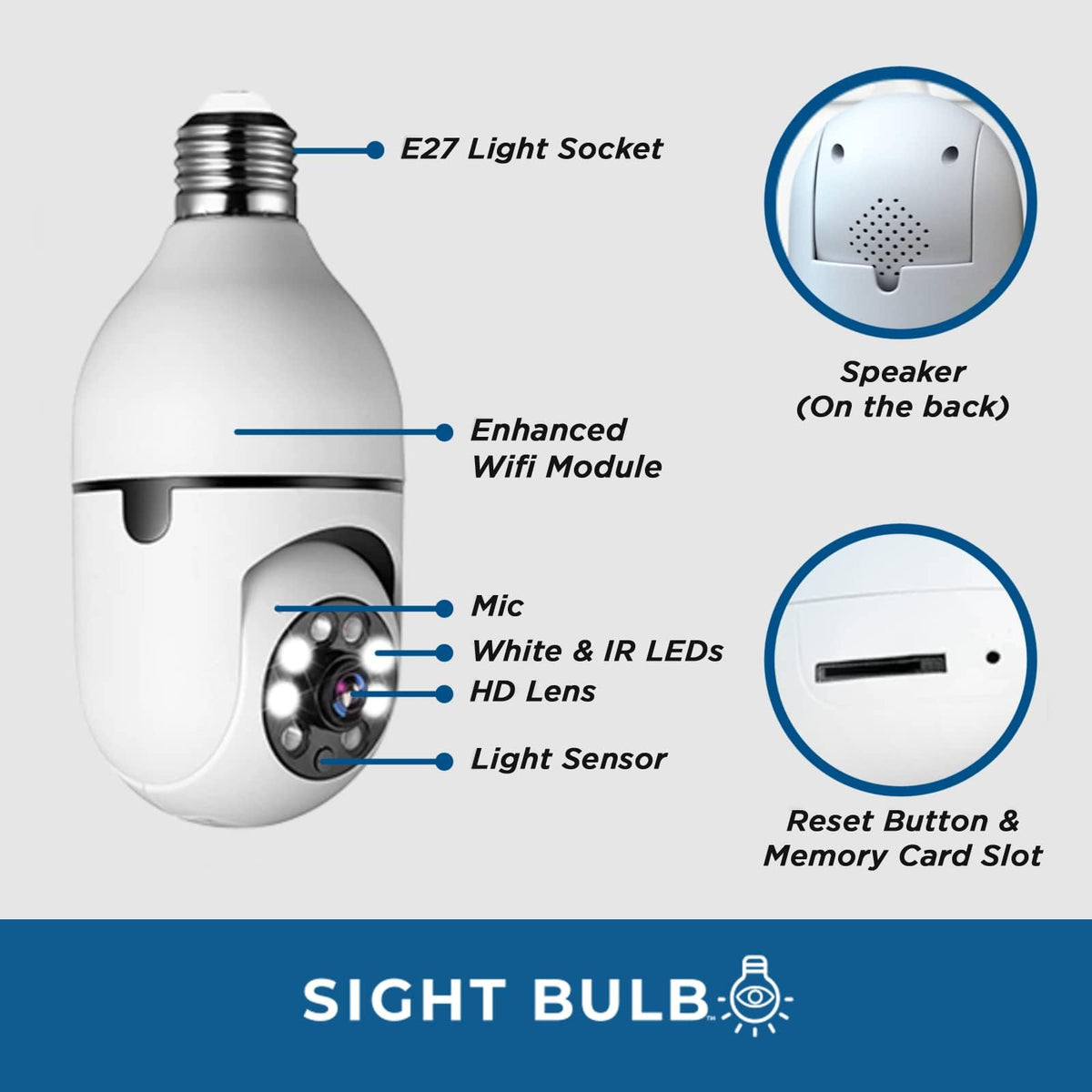1080P HD WiFi Security Camera with Night Vision X861688