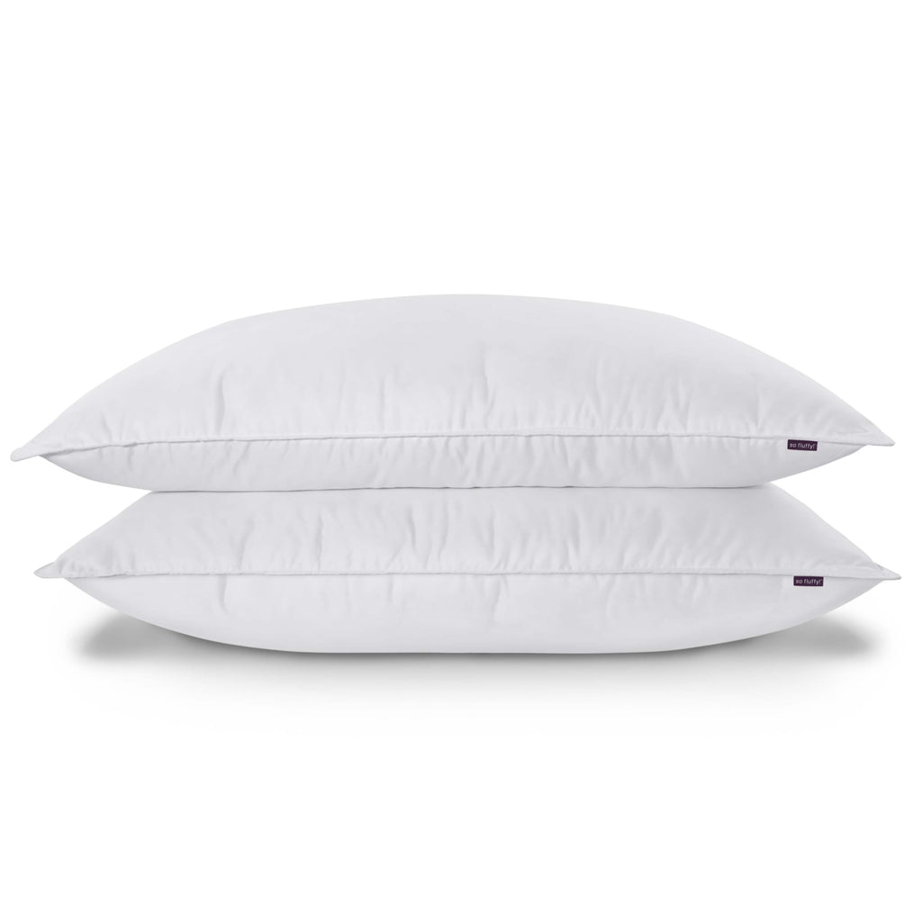 King Size Set of 2 Down Alternative Bed Pillows N499