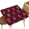 Fitted Square Oval Tablecloth with Elastic Edges 30"x30" P72493