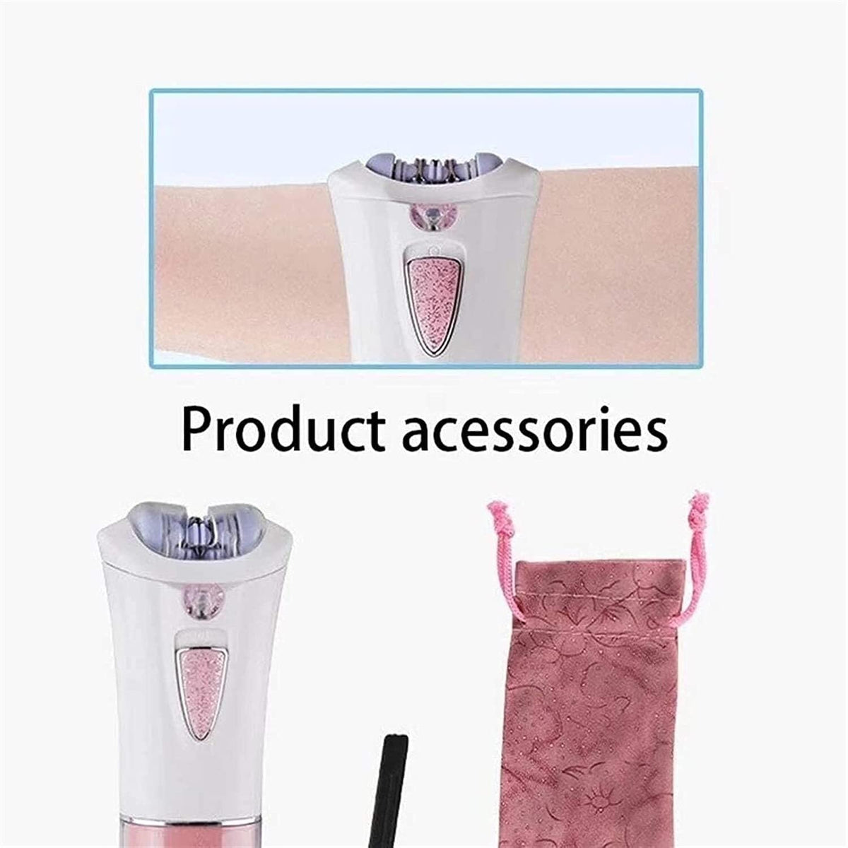 Battery Powered Epilator Mini Shaver Trimmer Razor U426
