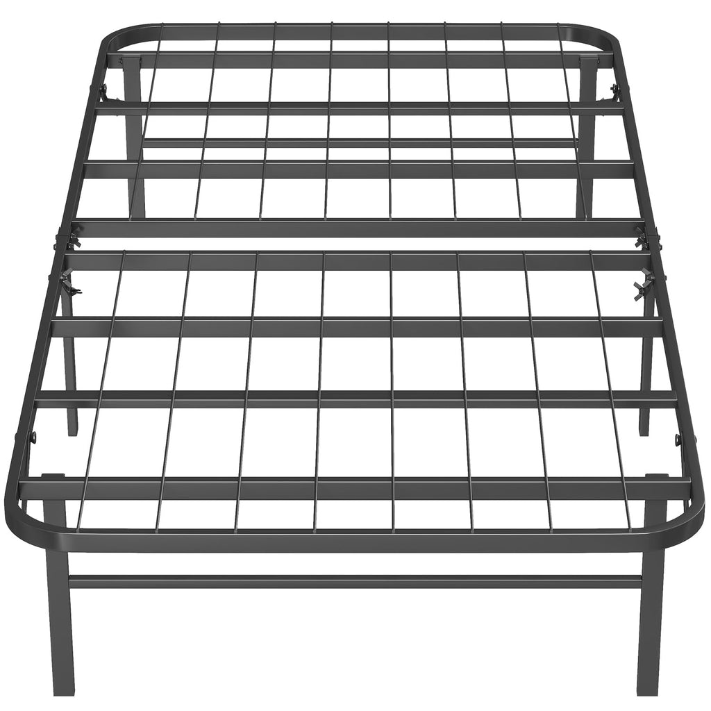 Twin Metal Bed Frame with 6 Legs M28361