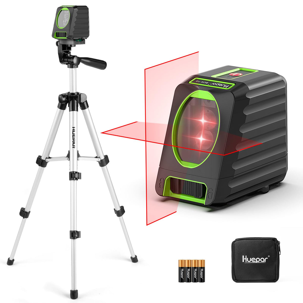 150Ft Red Self Leveling Laser Level with Tripod G450152