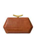 Crocodile Embossed PU Leather Clutch Bag A583