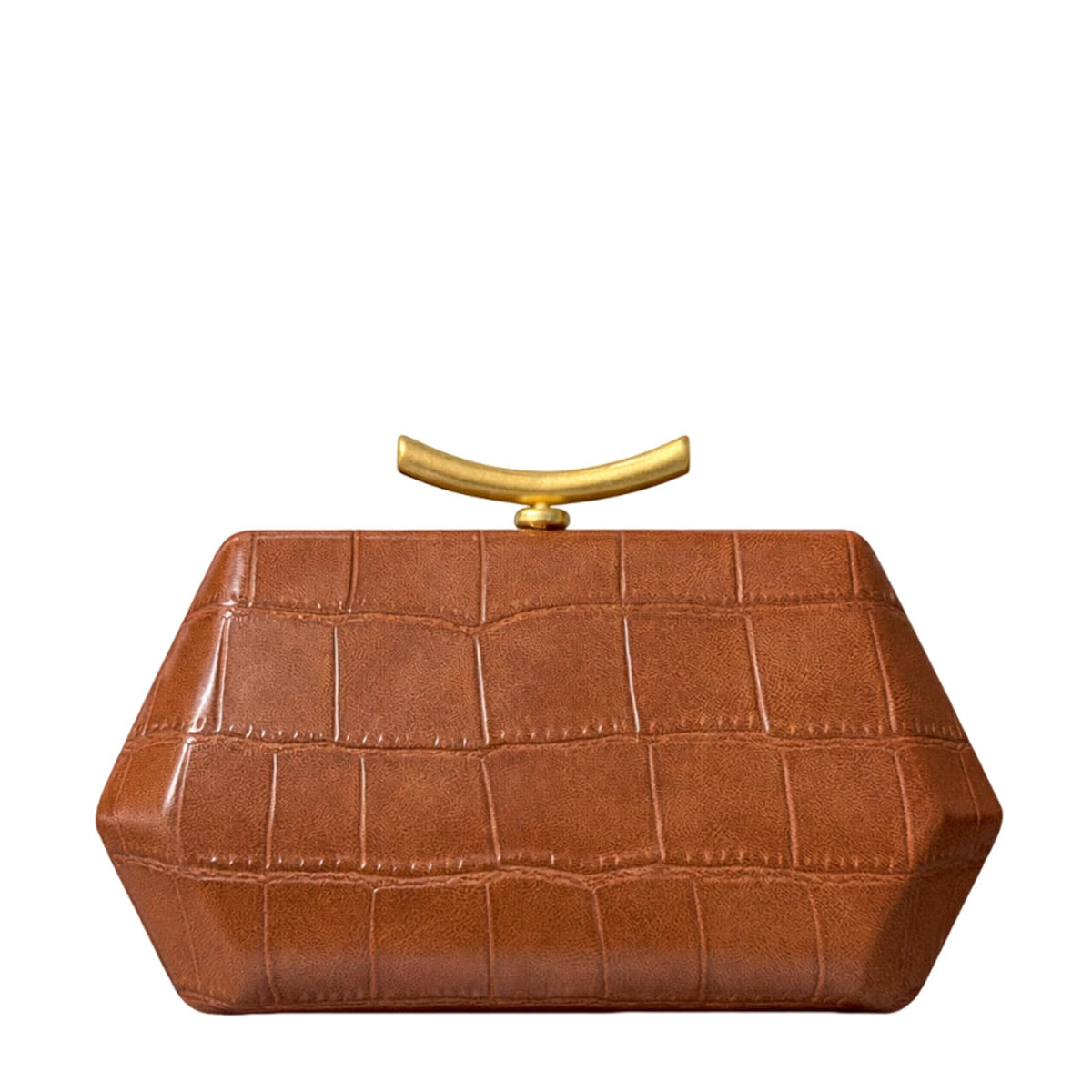 Crocodile Embossed PU Leather Clutch Bag A583