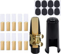 Alto Sax Mouthpiece Kit with Ligature Cap 2.5 Reed H416