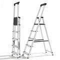 5 Step Aluminum Folding Step Stool E255