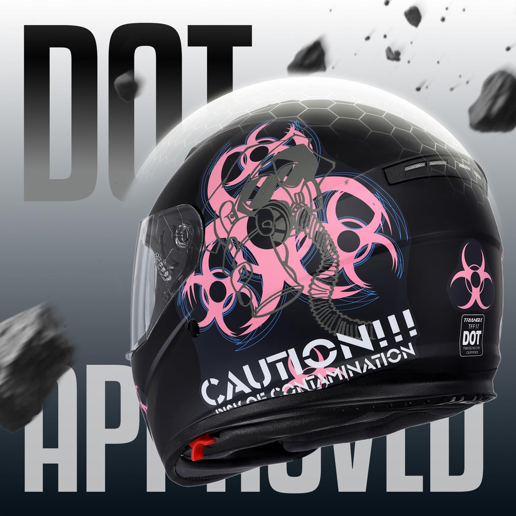 Full Face Dual Visor Motorcycle Helmet A1130
