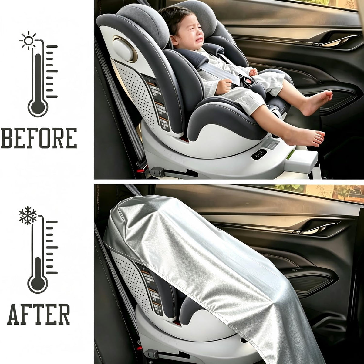 Infant Car Seat Cover W6091