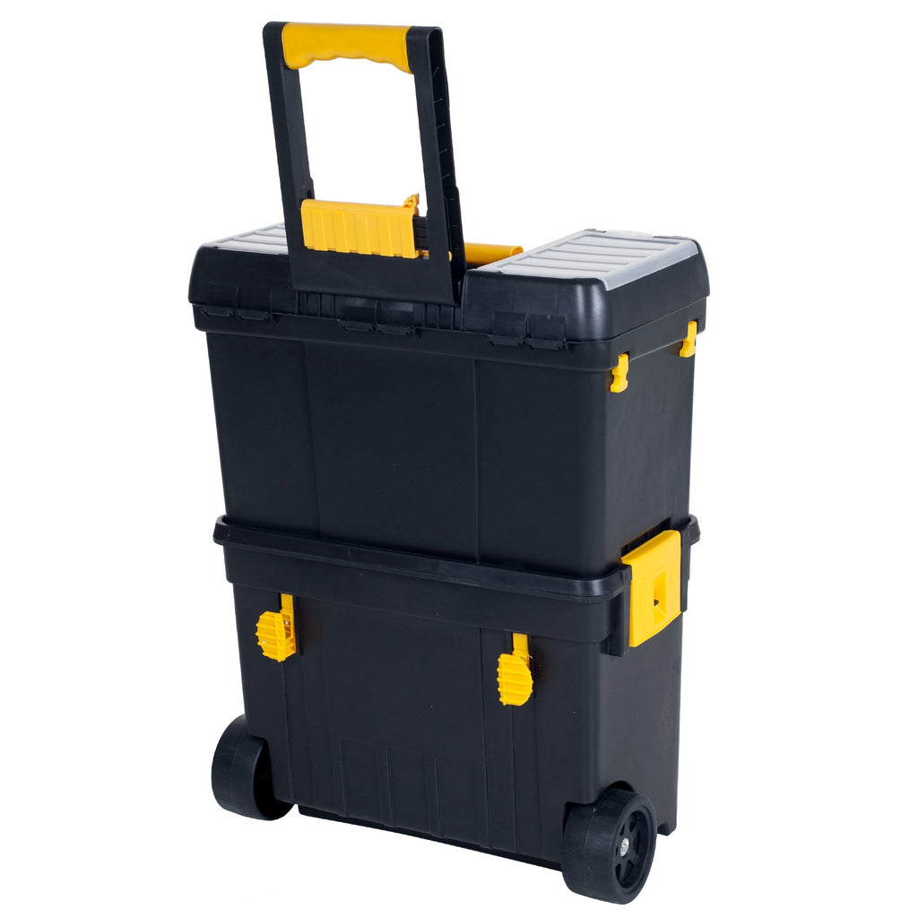 Portable Stackable Toolbox with Wheels and Drawers D5226