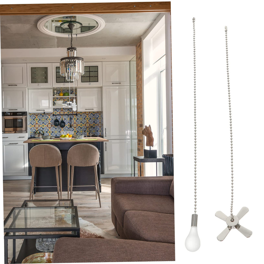 Ceiling Fan Pull Chain Extension 2Pcs N481
