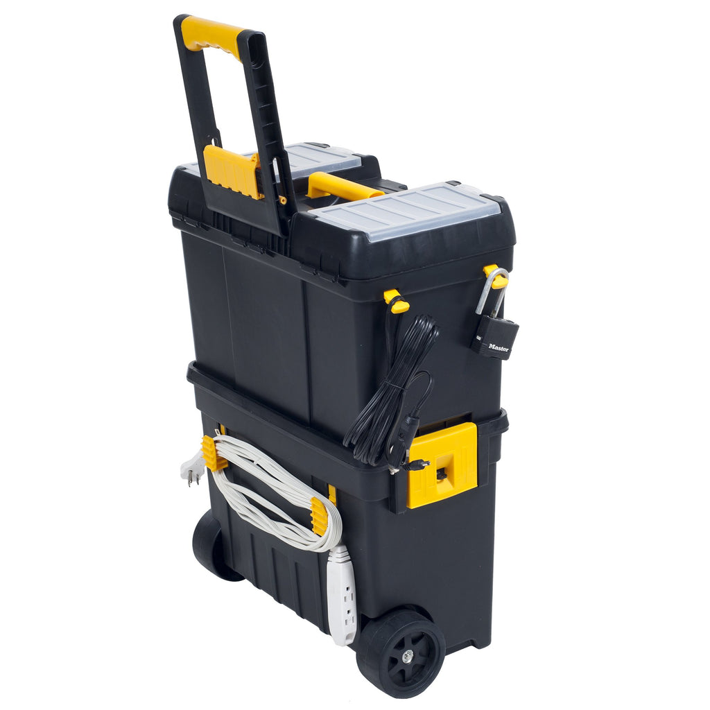 Portable Stackable Toolbox with Wheels and Drawers D5226