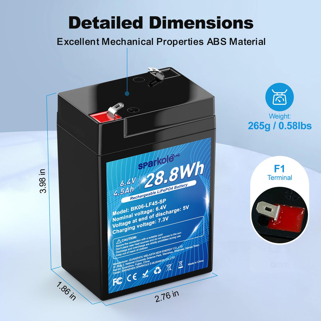 4.5Ah LiFePO4 Battery 2 Pack J235428