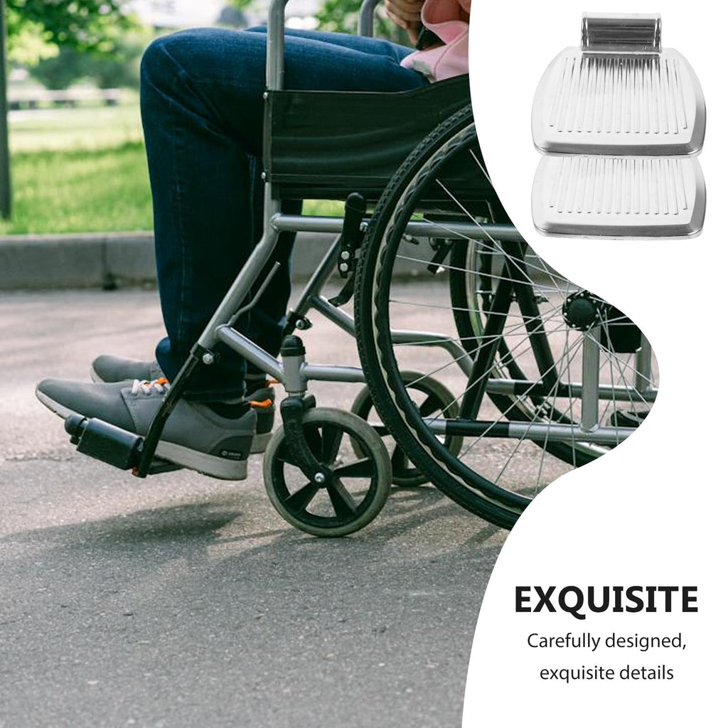 Heavy-Duty Aluminum Alloy Wheelchair Footrest Pair S22880