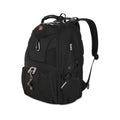Black 17-Inch Laptop Backpack with Tablet Pocket B9852