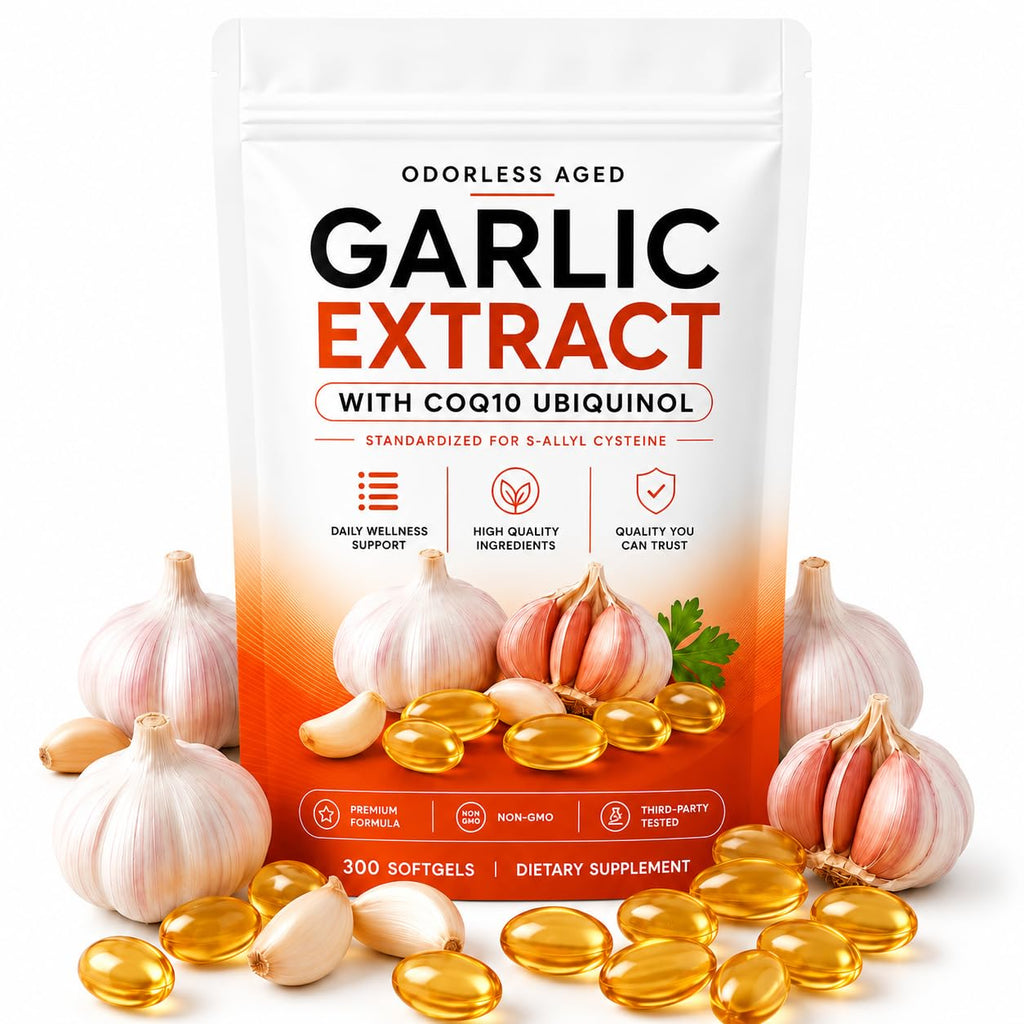 7500mg Odorless Aged Garlic Extract Softgels S505762