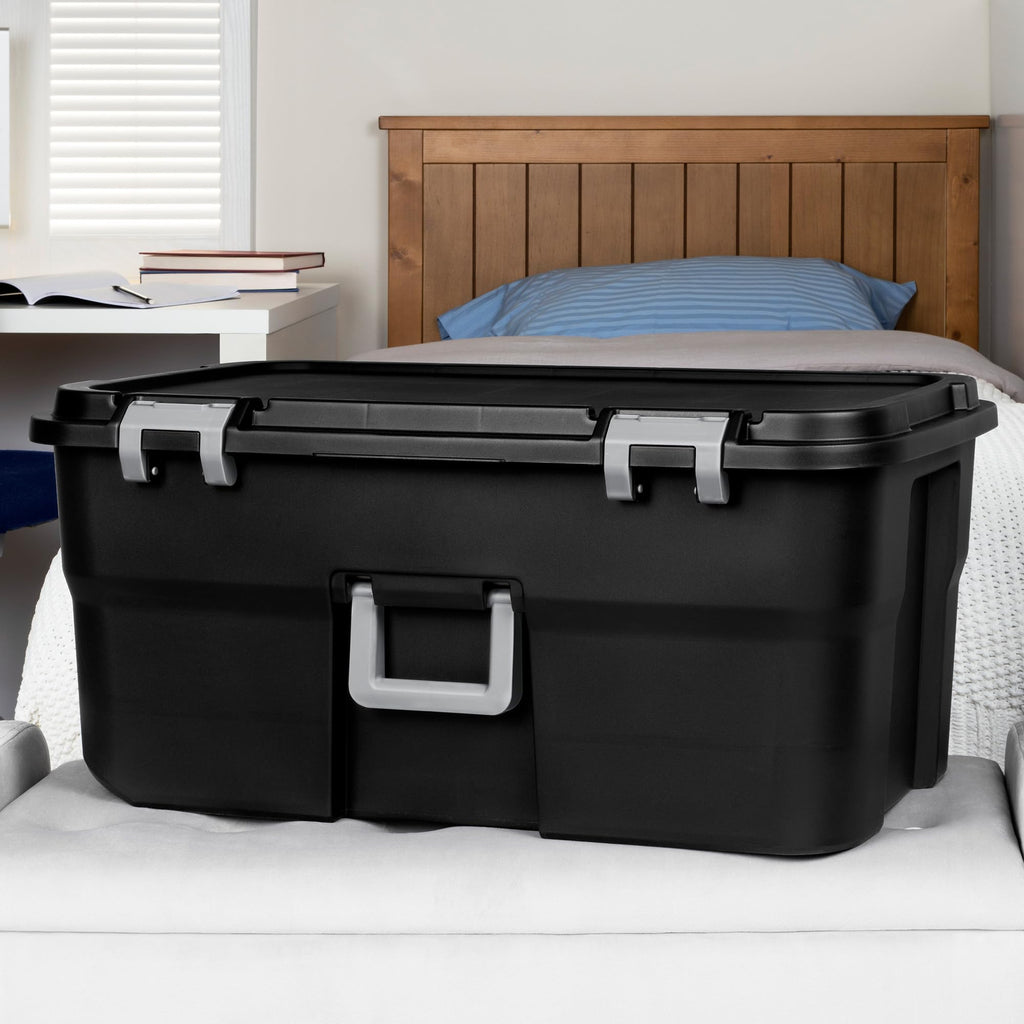 Wheeled Utility Container with Lid 22 Gallon H4278