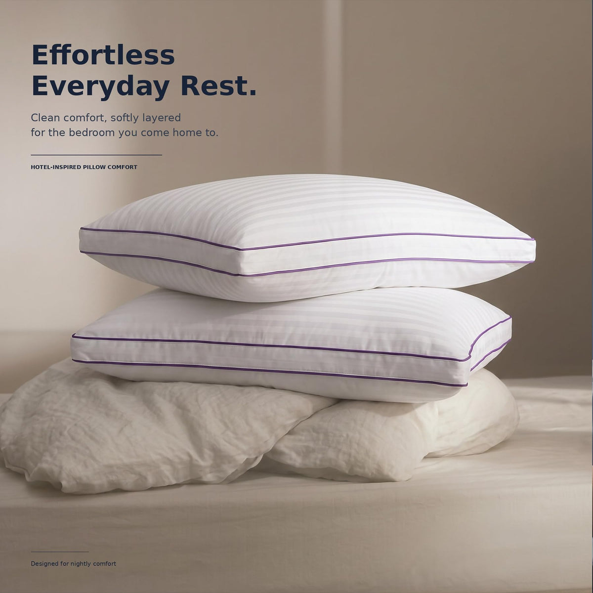 King Size Down Alternative Pillows Set of 2 J80531