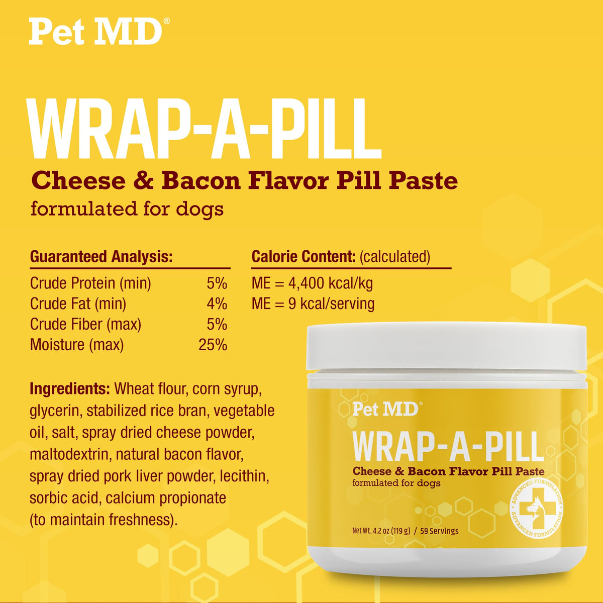 Bone Broth Powder & Wrap A Pill Cheese + Bacon Flavor H251594