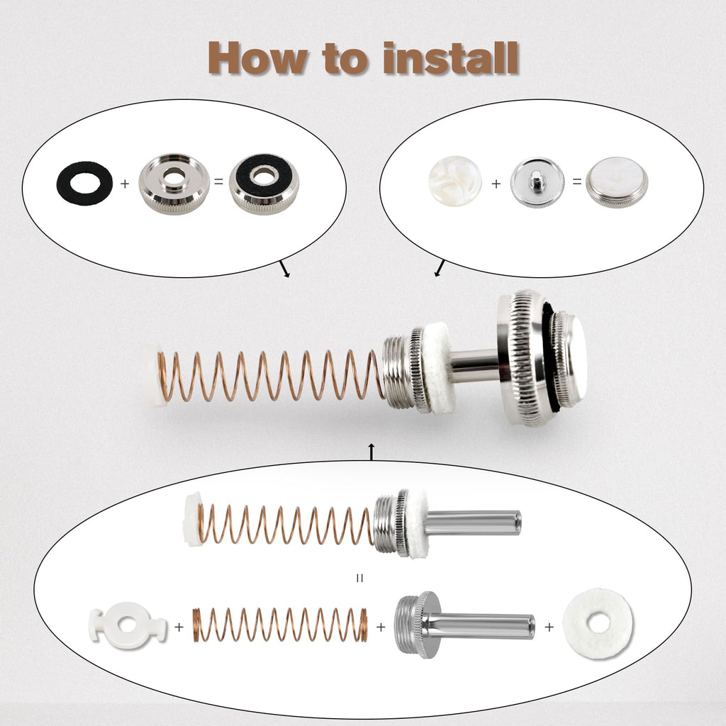 Trumpet Finger Button Repair Kit J99146