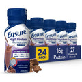 Chocolate Nutrition Shake with Fiber, 16g Protein, 8 fl oz, 24 Pack E47098