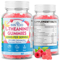 L-Theanine Gummies with Ashwagandha, GABA, 5-HTP, Magnesium Glycinate, Raspberry, 60 Count A52164