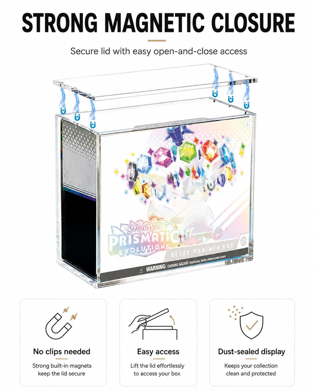 Clear Acrylic Display Box K290