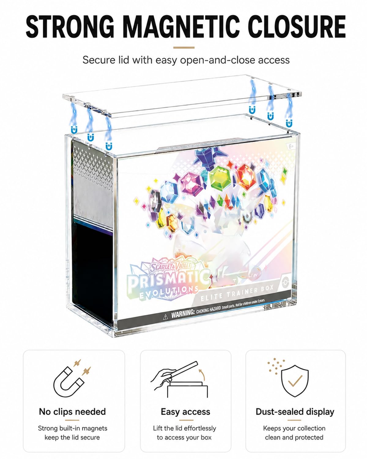 Clear Acrylic Display Box K290