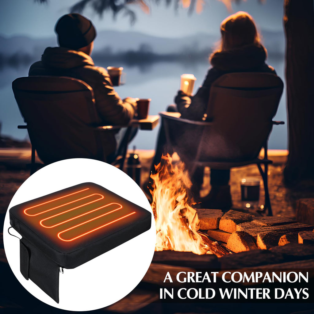 2 Pcs Portable Heated Seat Cushion U3175