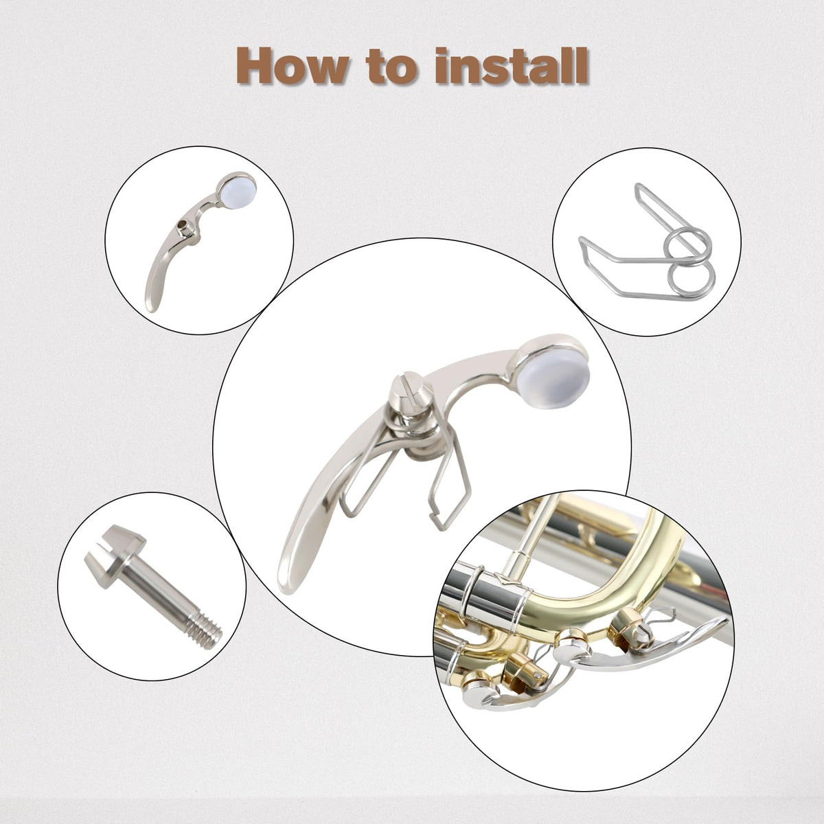 Trumpet Finger Button Repair Kit J99146