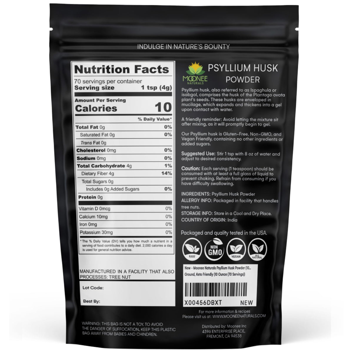 Psyllium Husk Powder 10 OZ P818369