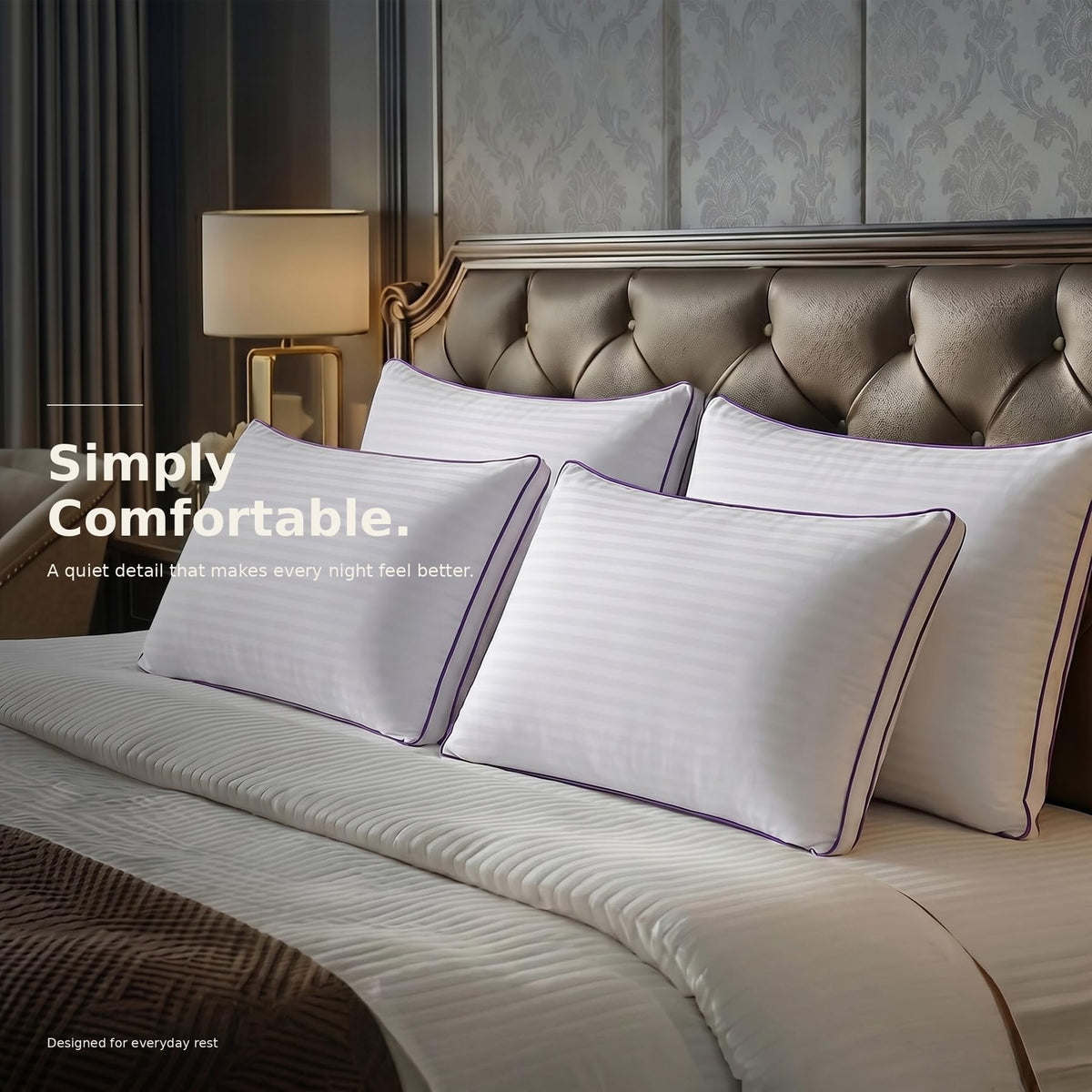 King Size Down Alternative Pillows Set of 2 J80531