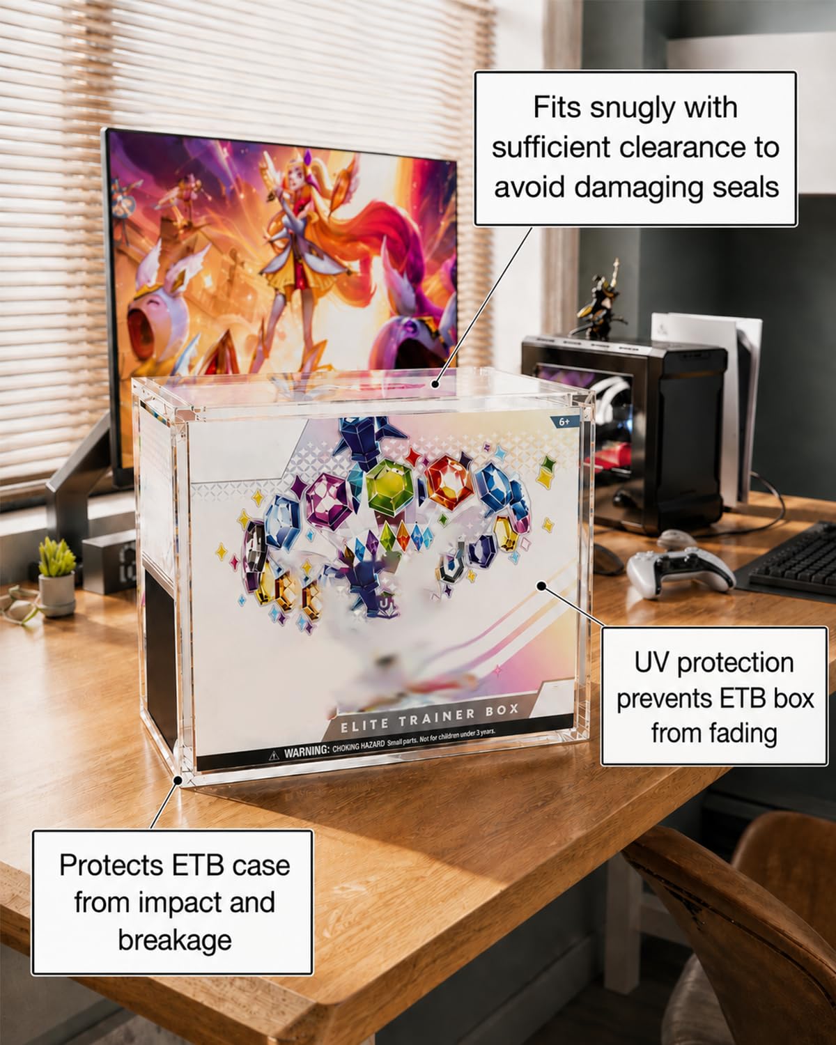 Clear Acrylic Display Box K290