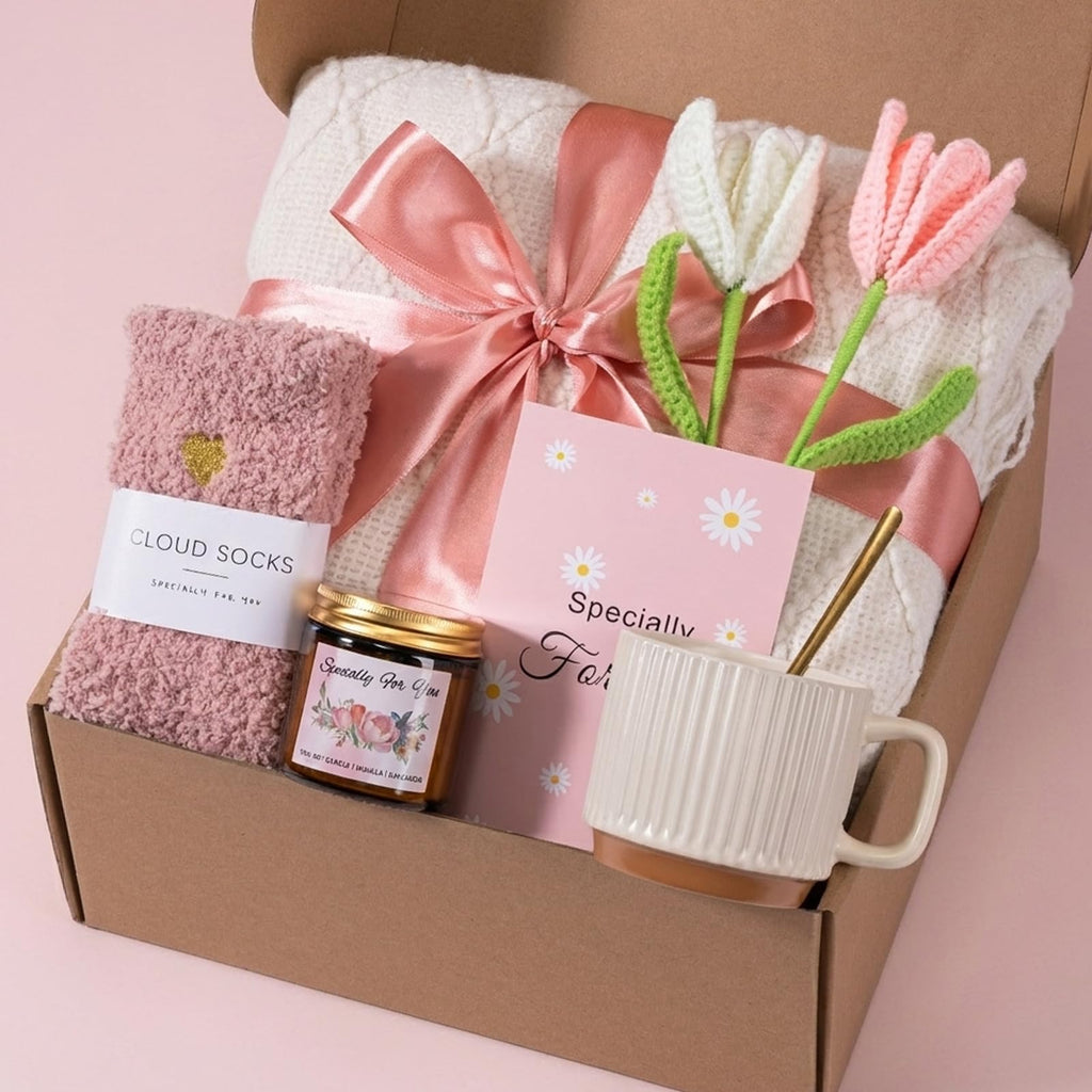 Pink Self Care Package Box S42041