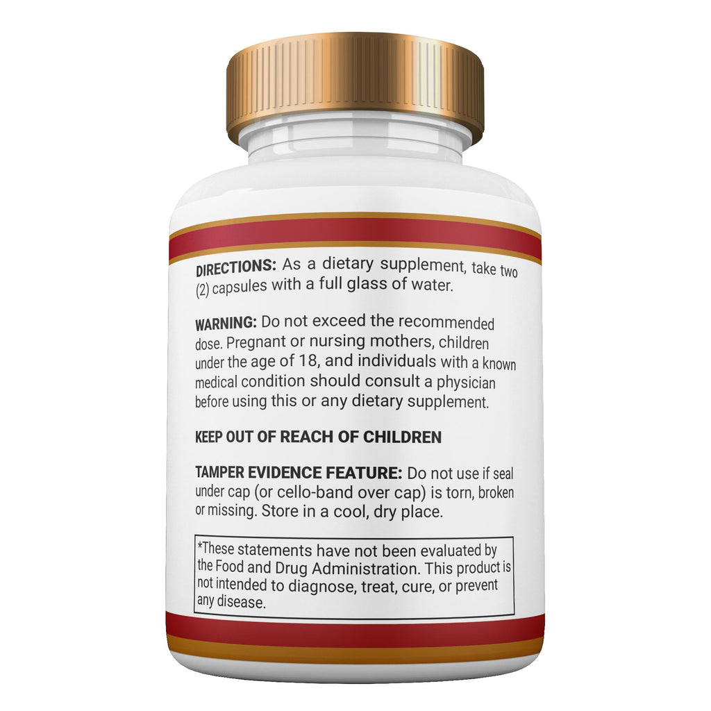 All Natural Maximum Strength Capsules 1 Month Supply I753