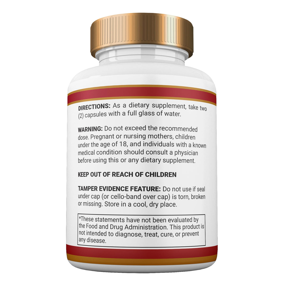 All Natural Maximum Strength Capsules 1 Month Supply I753