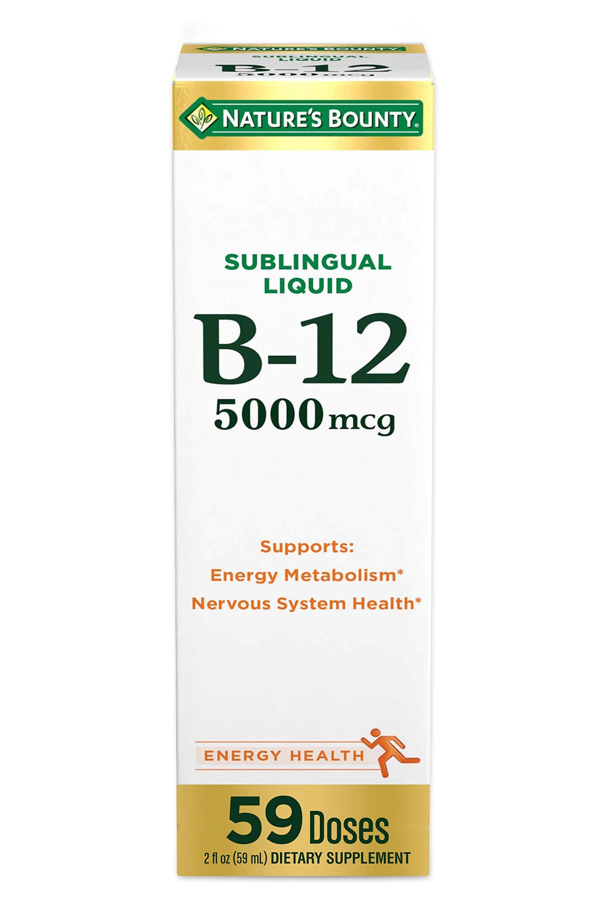Vitamin B12 5000 mcg Sublingual Liquid 2 Fl Oz F6779
