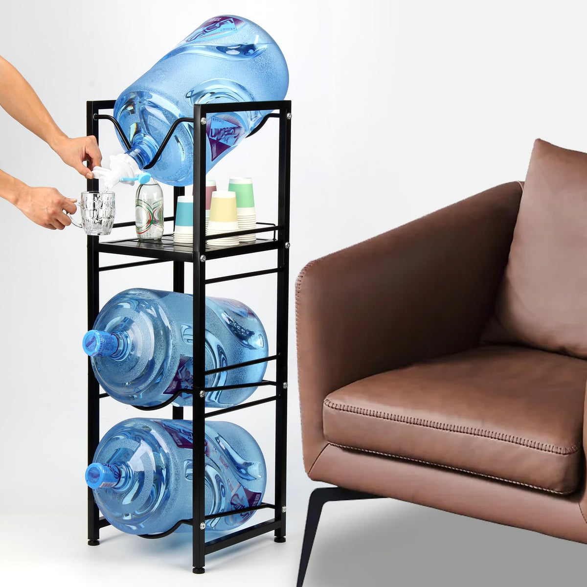 5 Gallon Water Jug Holder with Spigot J775