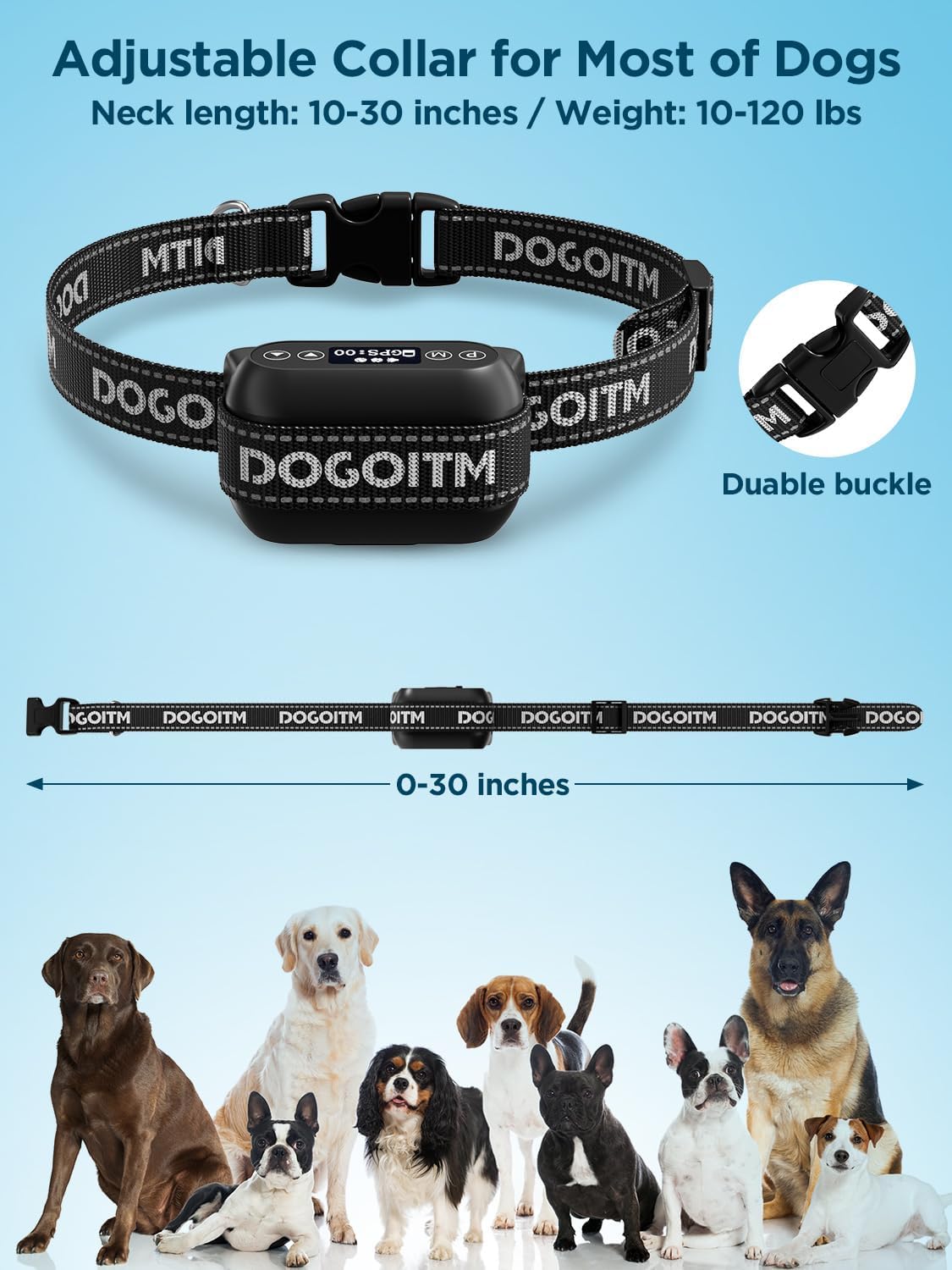 Wireless GPS Dog Fence IPX7 Waterproof G611