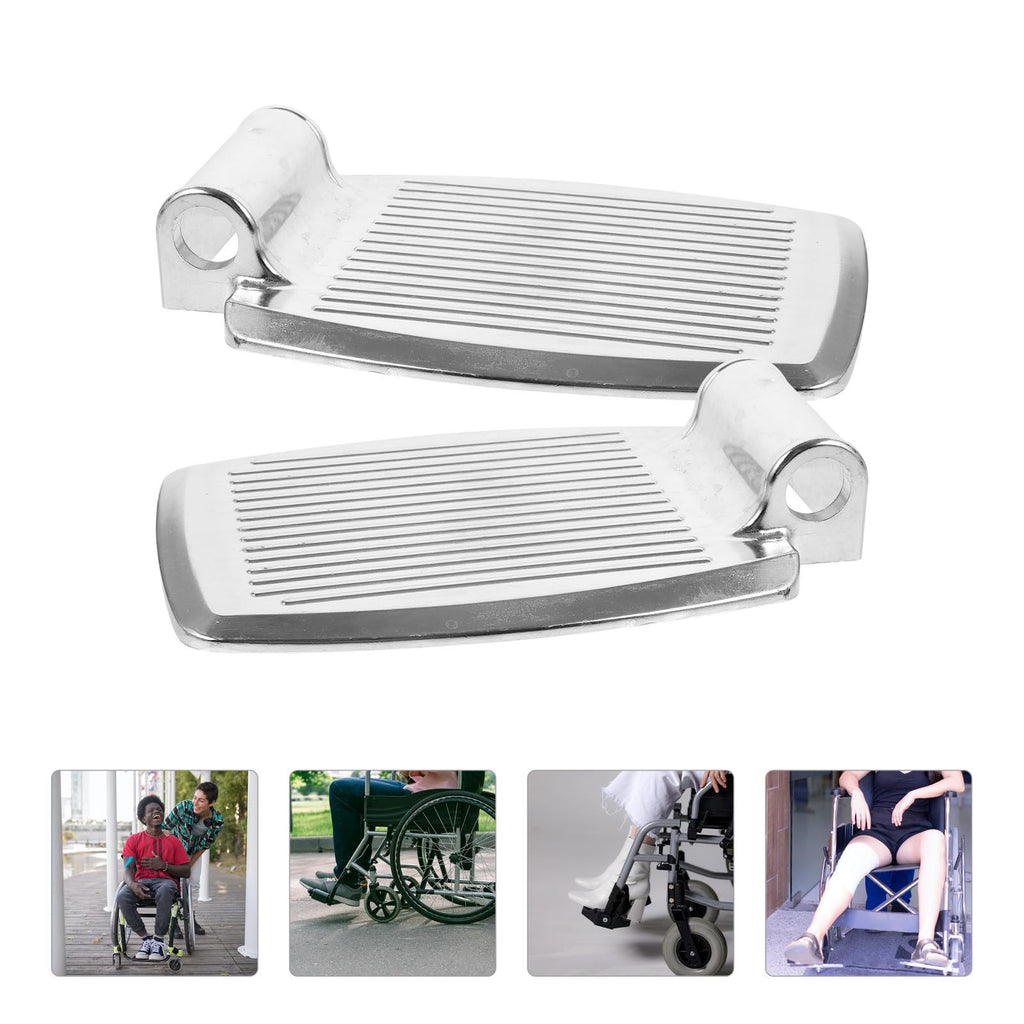 Heavy-Duty Aluminum Alloy Wheelchair Footrest Pair S22880