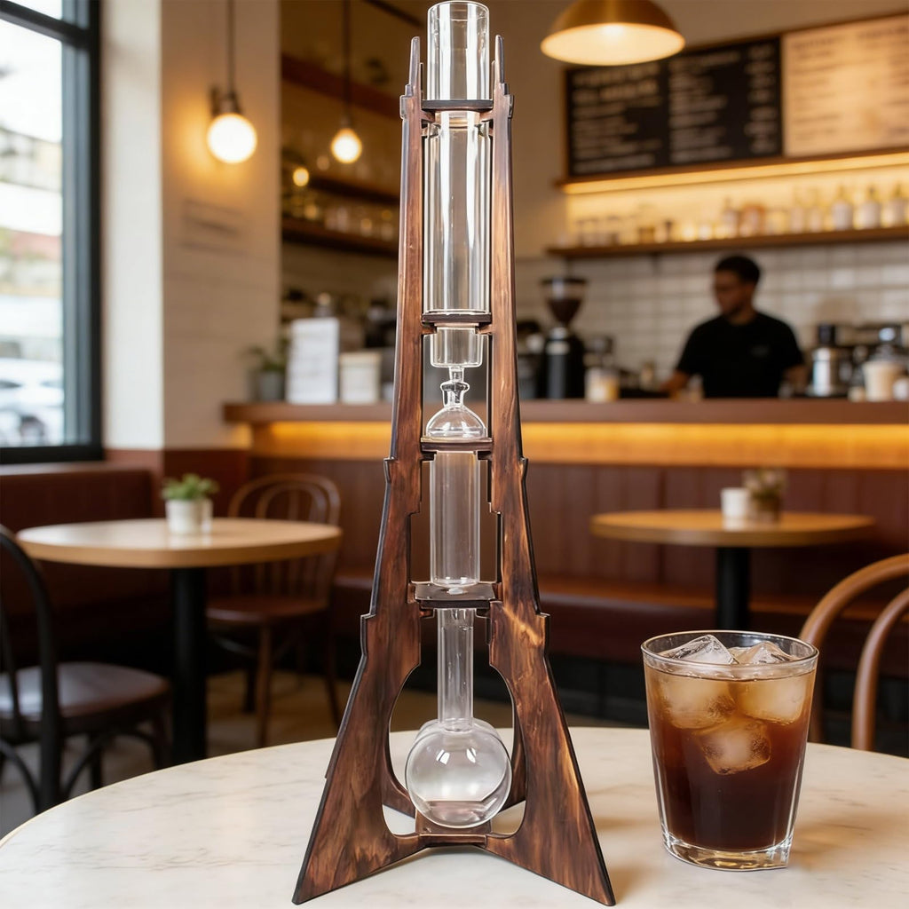 Cold Brew Drip Tower with Stainless Steel Adjustable Valve V4892