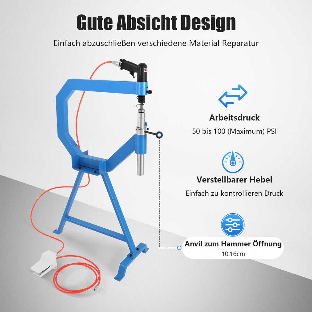 Pneumatic Planishing Hammer with Pedal and Stand H542029