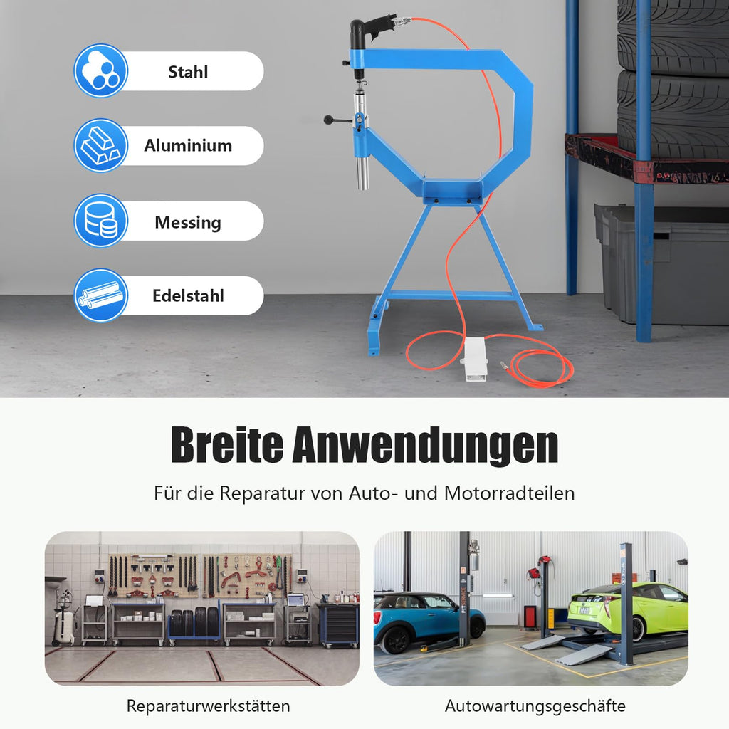 Pneumatic Planishing Hammer with Pedal and Stand H542029